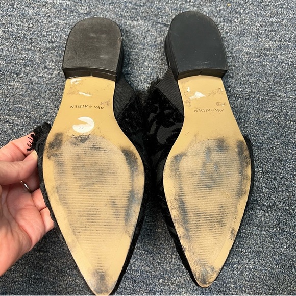 Ava & Aiden burnished velvet mule - size 9.5 - Picture 7 of 8